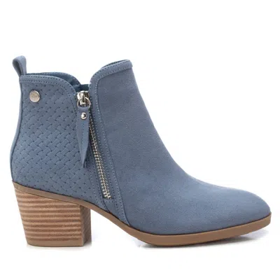 Xti Refresh Women's Fashion Italian Design Booties With Side Zipper By