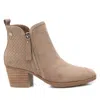 Xti Refresh Women's Fashion Italian Design Booties With Side Zipper By  In Grey