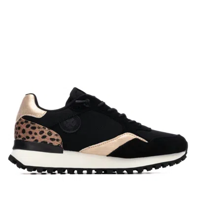 Xti Women's 144161 Round Toe Sneakers In Black
