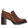 Xti Women's 144301 Block Heeled Sandals In Camel In Burgundy