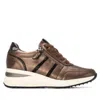 Xti Women's 144407 Round Toe Sneakers In Bronze In Gold