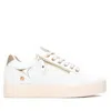 Xti Women's 144413 Round Toe Sneakers In White In Neutral