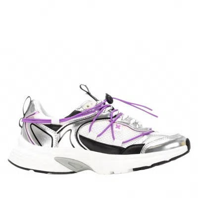 Xti Women's 144534 Round Toe Sneakers In Silver