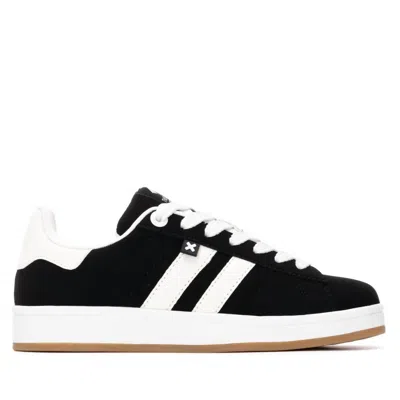 Xti Women's 144545 Round Toe Sneakers In Black