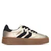 Xti Women's 144585 Round Toe Sneakers In Gold In Gold