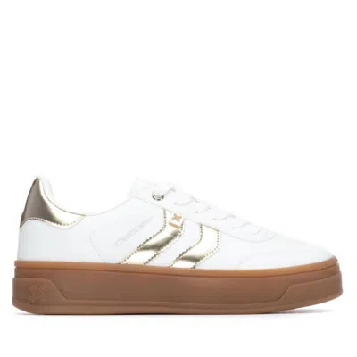 Xti Women's 144585 Round Toe Sneakers In White