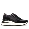 Xti Women's 144628 Round Toe Sneakers In Black In Black