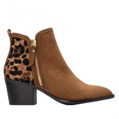 Xti Women's 144647 Heeled Booties In Camel In Brown