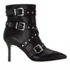 Xti Women's 144649 Heel Booties In Black In Black
