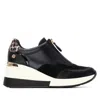 Xti Women's 144655 Round Toe Sneakers In Black In Black
