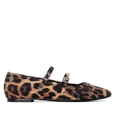 Xti Women's 144701 Flat Sandals In Leopard In Animal Print