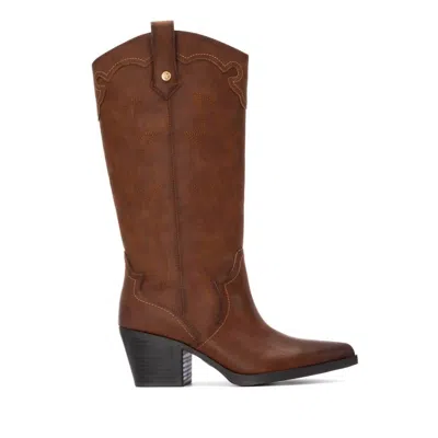 Xti Women's 144723 Heeled Boots In Camel In Brown