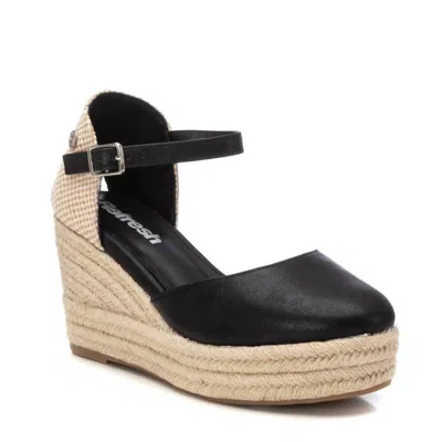 Xti Women's 17278201 Refresh Espadrille-style Wedge Shoe In Black