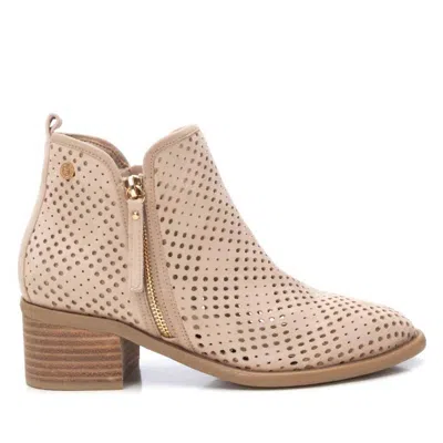 Xti Women's Ankle Booties In Beige In Neutral