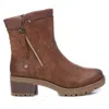 Xti Women's Ankle Booties In Camel In Multi