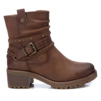 Xti Women's Ankle Booties In Camel In Multi