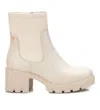 Xti Women's Ankle Booties In Light Beige In Beige