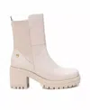 Xti Women's Ankle Booties In Light Beige In Multi