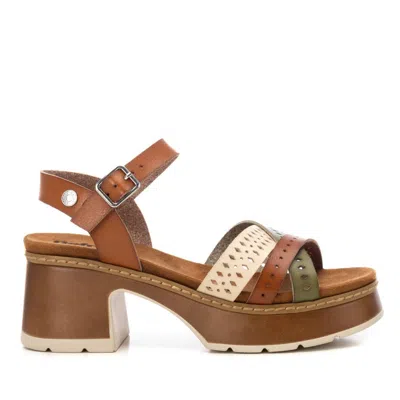 Xti Women's Ankle Strap Heeled Sandals Refresh By  In Brown