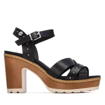 Xti Women's Ankle Strap Sandals In Black