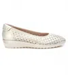 Xti Women's Ballerina Shoes In Gold In Gold