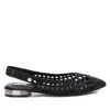 Xti Women's Ballerinas Shoes In Black In Black