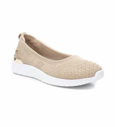 Xti Women's Ballet Flats Shoes In Beige In Brown