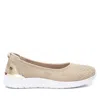 Xti Women's Ballet Flats Shoes In Beige In Beige
