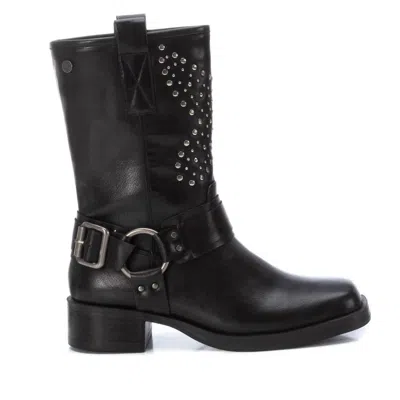 Xti Women's Biker Boots In Black