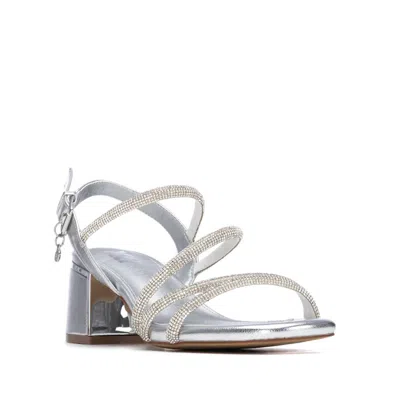 Xti Women's Block Heel Sandals In Silver