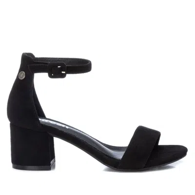 XTI WOMEN'S BLOCK HEEL SUEDE SANDALS BY XTI