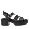 Xti Women's Block Heeled Sandals In Black In Black