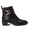 Xti Women's Faux Leather Booties In Black In Black