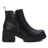 Xti Women's Rubber Neoprene Booties In Black In Black