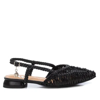 Xti Women's Braided Slingback Flats By  In Black