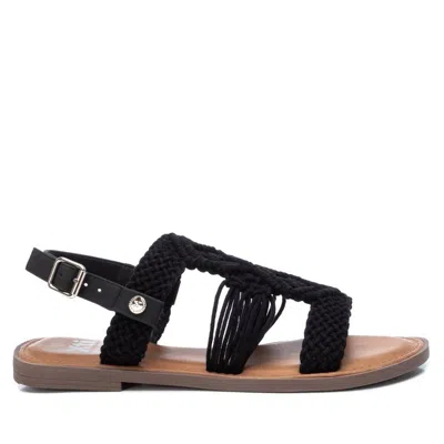 XTI WOMEN'S BRAIDED STRAP FLAT SANDALS BY XTI