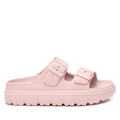 Xti Women's Buckle Strap Sandal In Nude In Brown