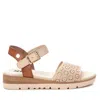 Xti Women's Buckled Wedge Sandals In Ice In Blue