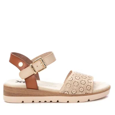 Xti Women's Buckled Wedge Sandals In Ice In Blue