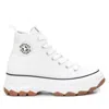 Xti Women's Canvas Ankle Boots In White