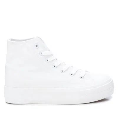 XTI WOMEN'S CANVAS HIGH-TOP SNEAKERS BY XTI_