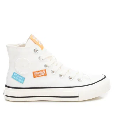 XTI WOMEN'S CANVAS HIGH-TOP SNEAKERS BY XTI_