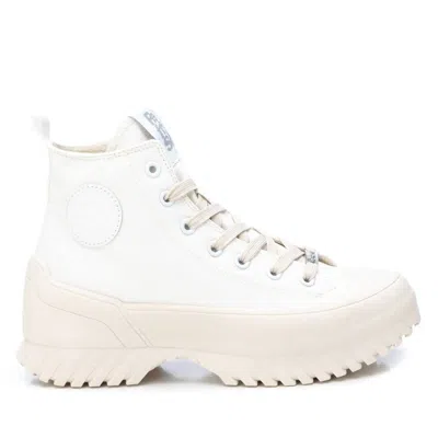 XTI WOMEN'S CANVAS PLATFORM HIGH-TOP SNEAKERS BY XTI_