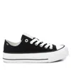 Xti Women's Canvas Sneakers In Black In Black