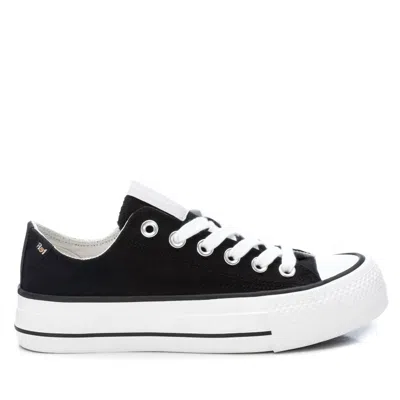 Xti Women's Canvas Sneakers In Black