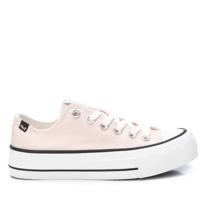 Xti Women's Canvas Sneakers In Light/pastel Pink In Multi