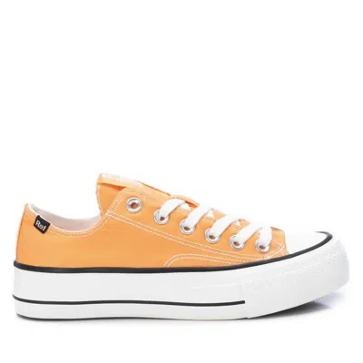 Xti Women's Canvas Sneakers In Orange