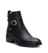 Xti Women's Carmela Leather Booties In Black In Black