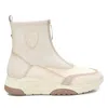 Xti Women's Carmela Leather Casual Booties In Ice In White