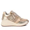 Xti Women's Carmela Sneakers In Gold In Brown